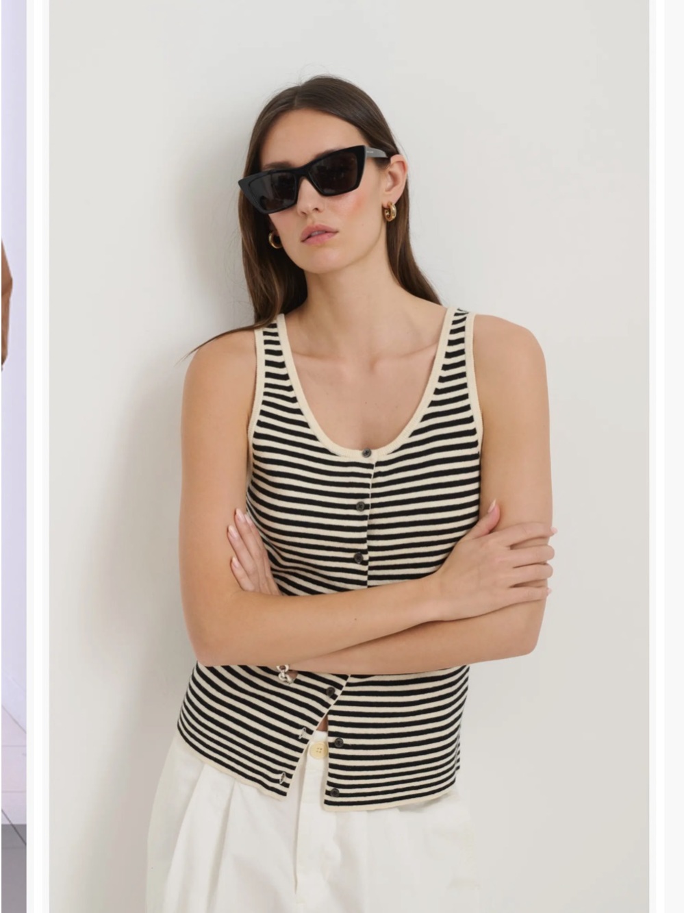 NWT Alex Mill Louisa Striped Sweater Vest (size M)